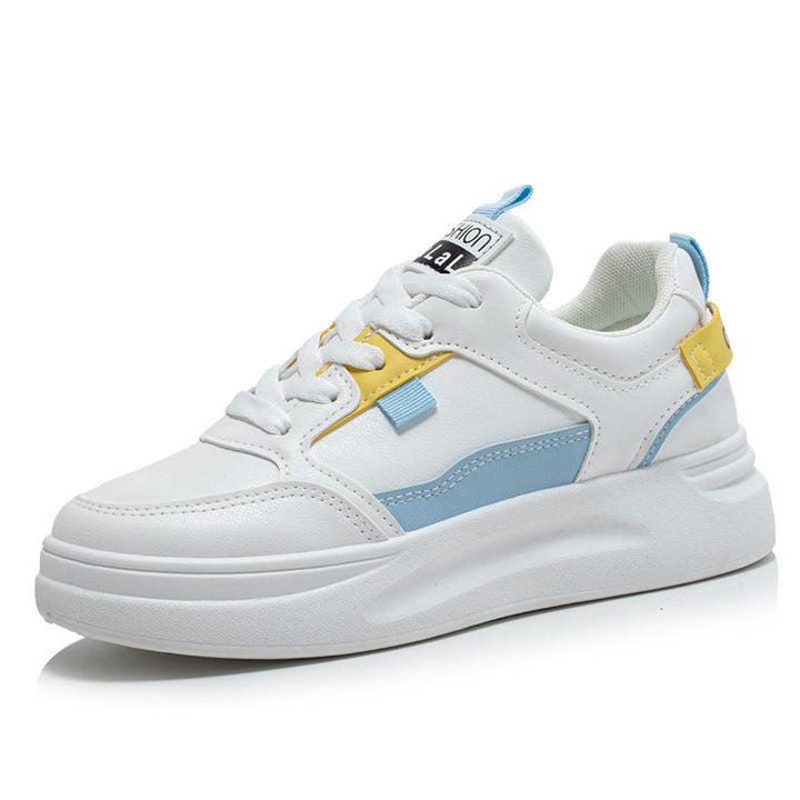 Damen Sportliche Sneakers mit modischem Design und extra dicker Sohle Drune