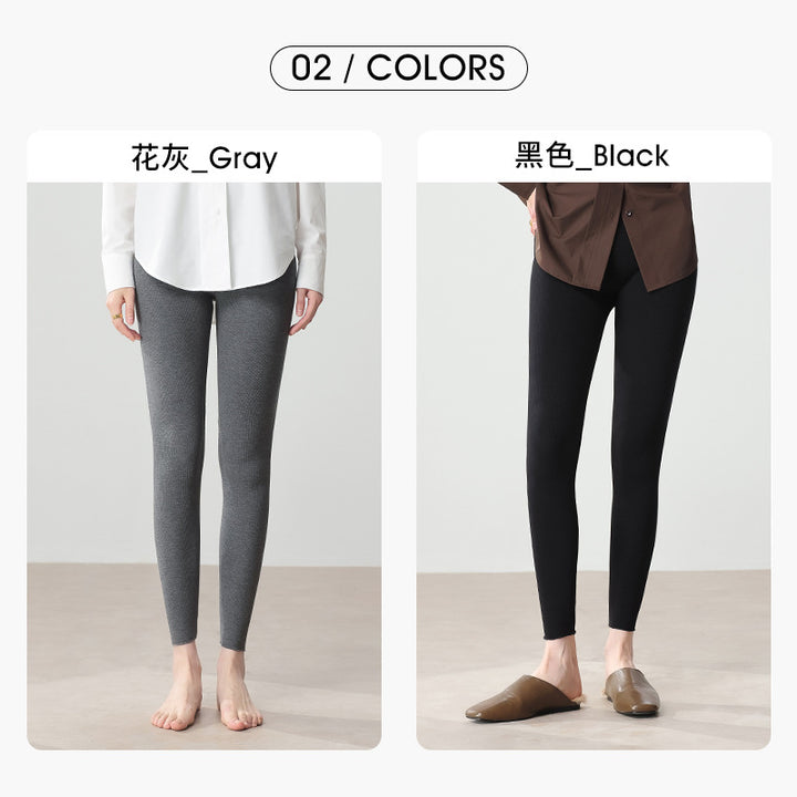 Damen Feine Thermo-Leggings mit hohem Elastikbund und enger Silhouette Drune
