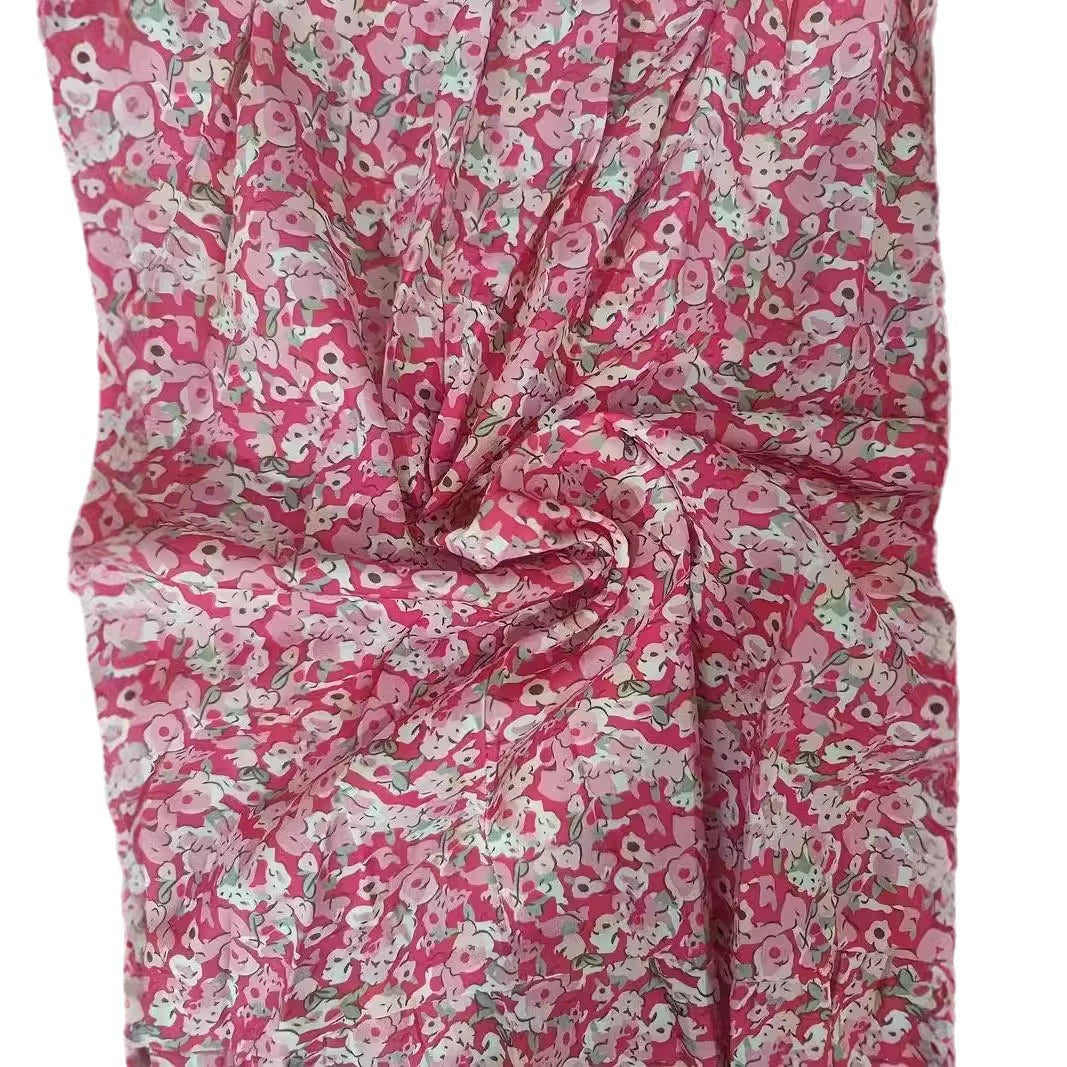 Damen Verspieltes und elegantes Minikleid mit tiefem V-Ausschnitt und Rüschendetails Drune