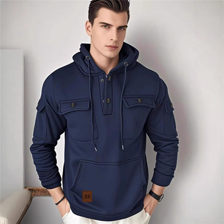 Herren Multifunktionale Kapuzenjacke Drune