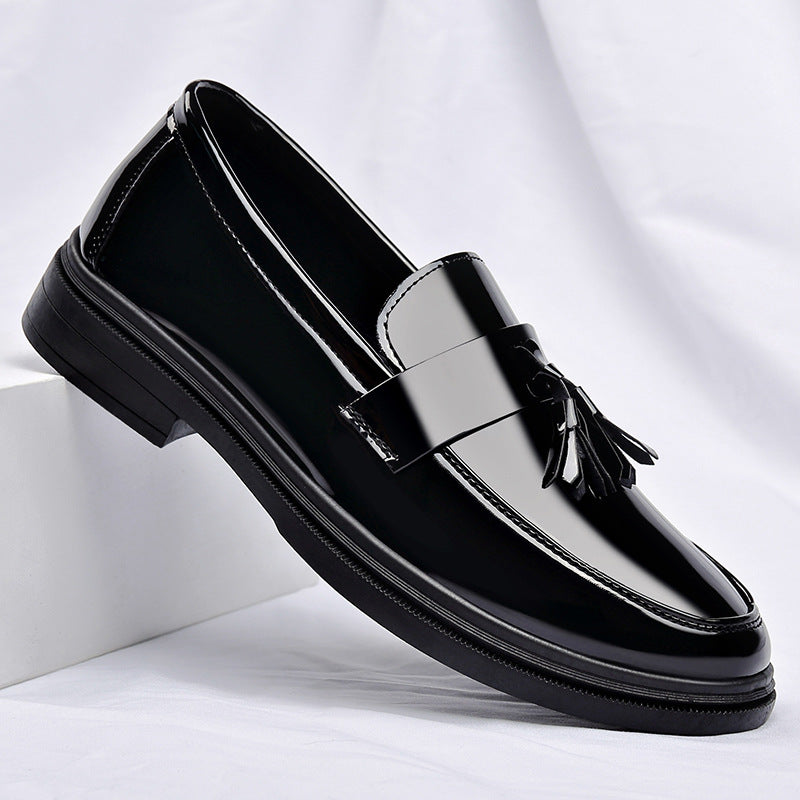 Herren Quasten Slipper mit glänzendem Finish Drune