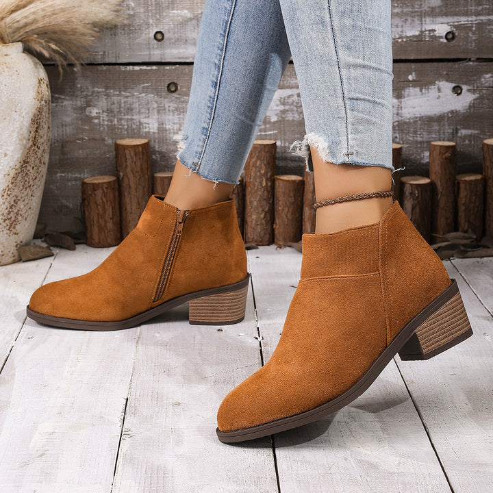 Damen Elegante und komfortable Stiefeletten Drune