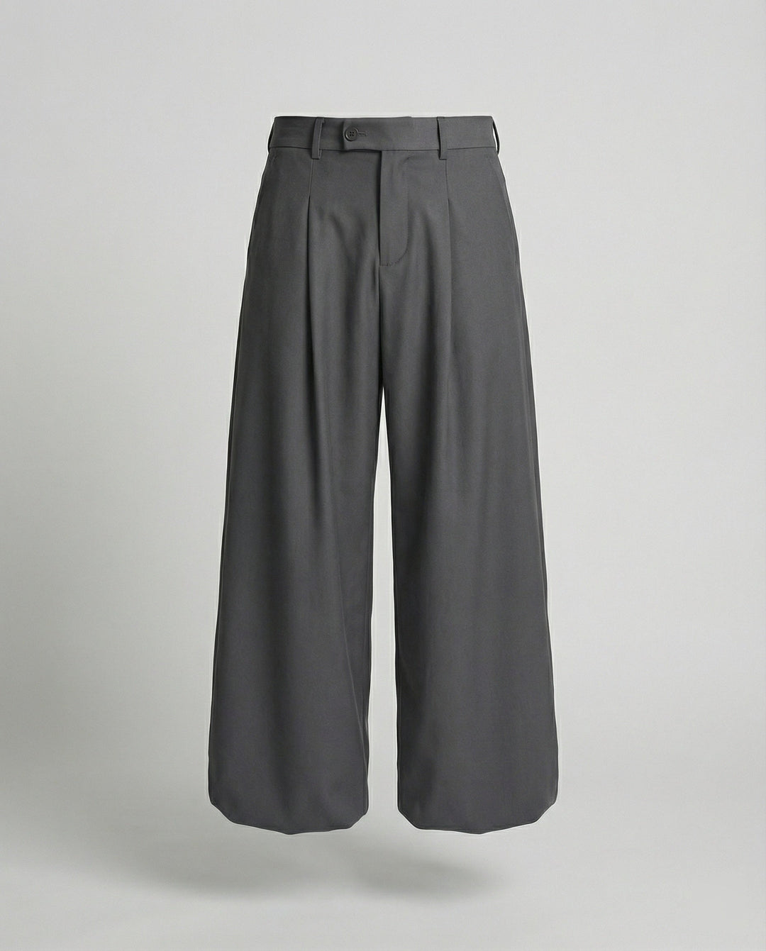 Lockere Oversize Herren Stoffhose Casual Streetwear Weites Bein Unisex