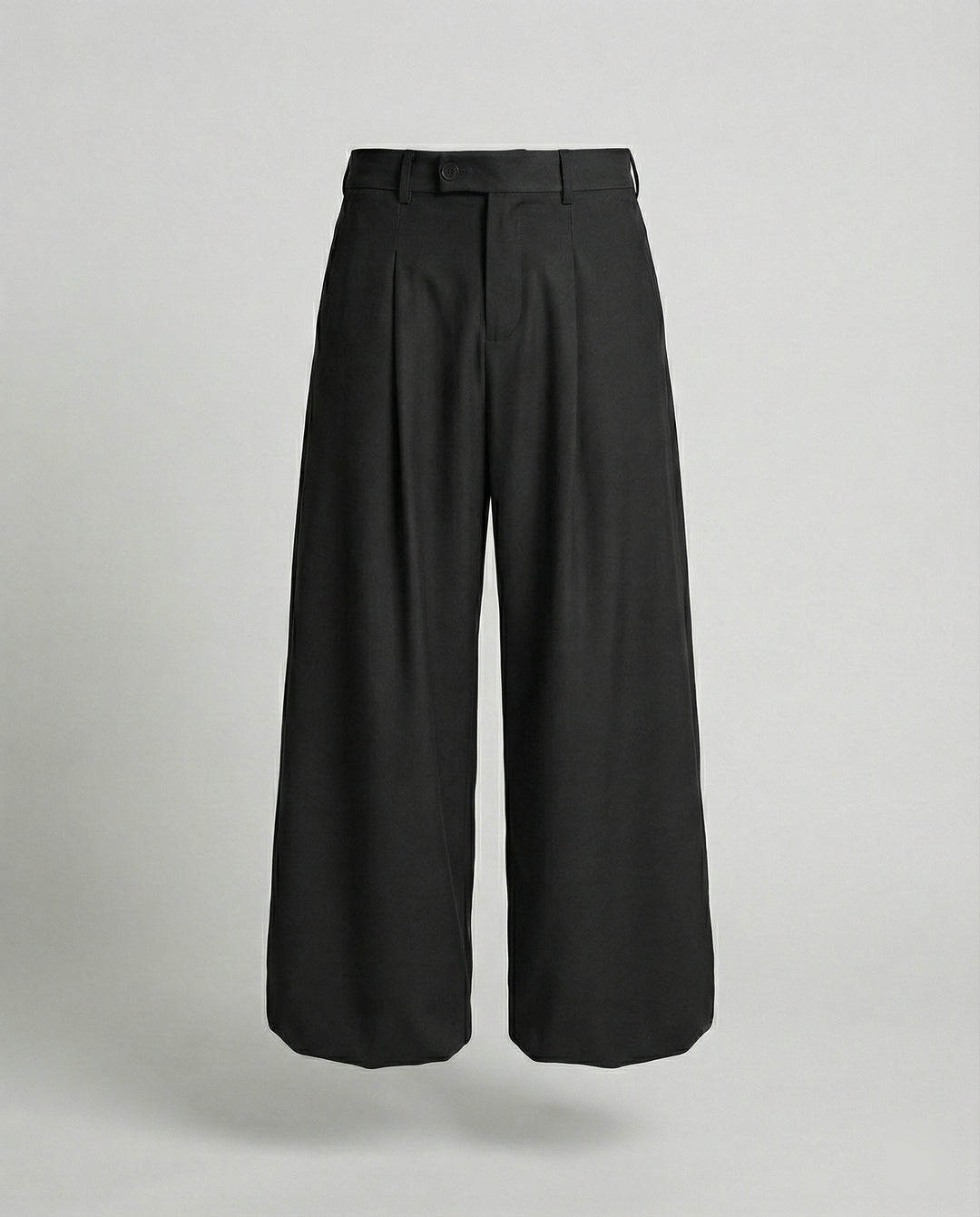 Lockere Oversize Herren Stoffhose Casual Streetwear Weites Bein Unisex