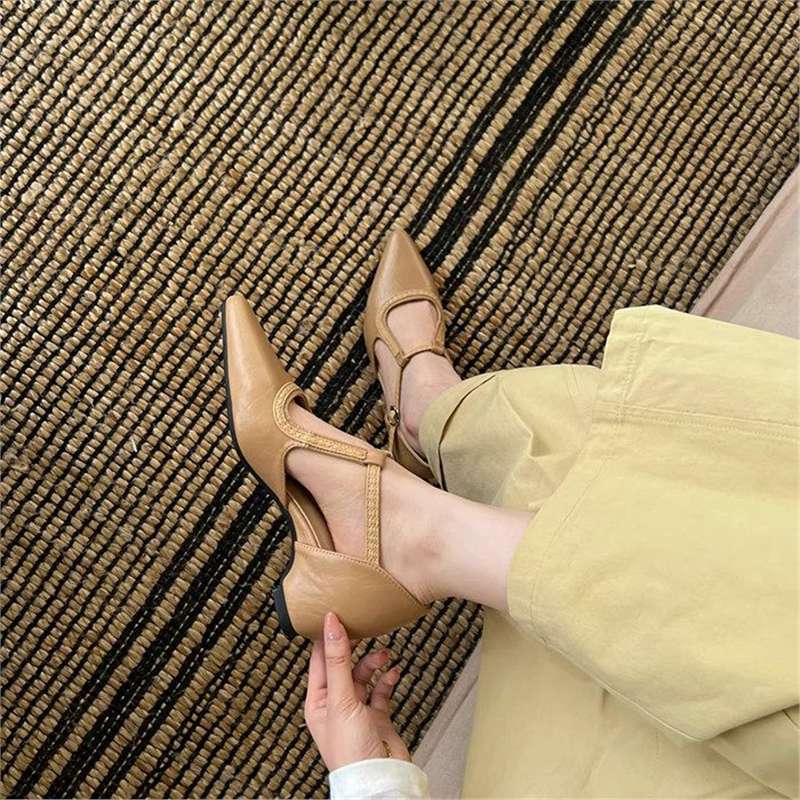 Damen Slingback Pumps mit elegantem Riemendesign Drune 1779798778