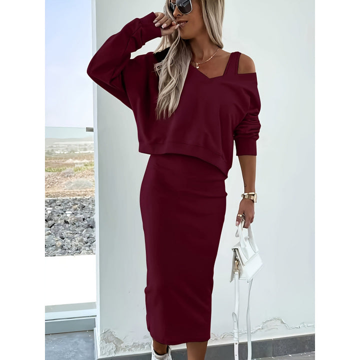 Damen Kurzarm-Overall mit Rüschendetails und Bindegürtel Drune
