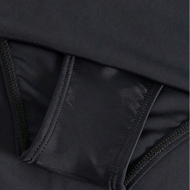Damen Sport-Rock mit seitlichen Schlitzen und hohem Bund Drune