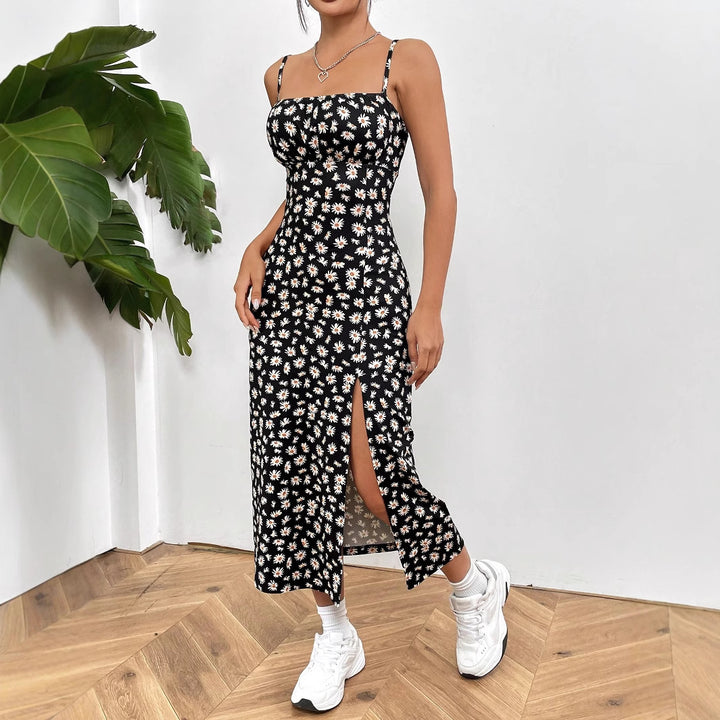 Damen Maxikleid Drune