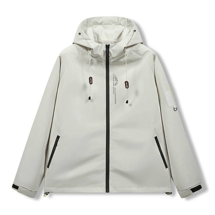 Herren Sportliche Windjacke Drune
