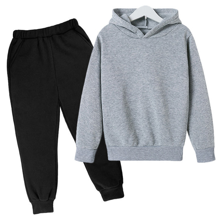 Unisex nan komfortables Hoodie und Jogger Set aus French Terry mit elastischem Bund und Rippbündchen Drune