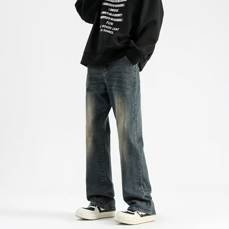 Herren lässige Denim-Jeans im Vintage-Stil Drune