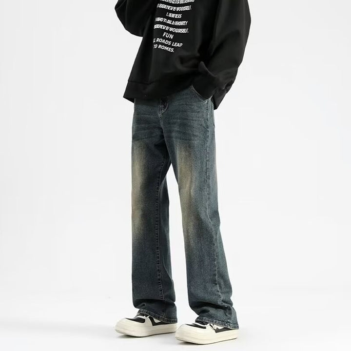 Herren lässige Denim-Jeans im Vintage-Stil Drune