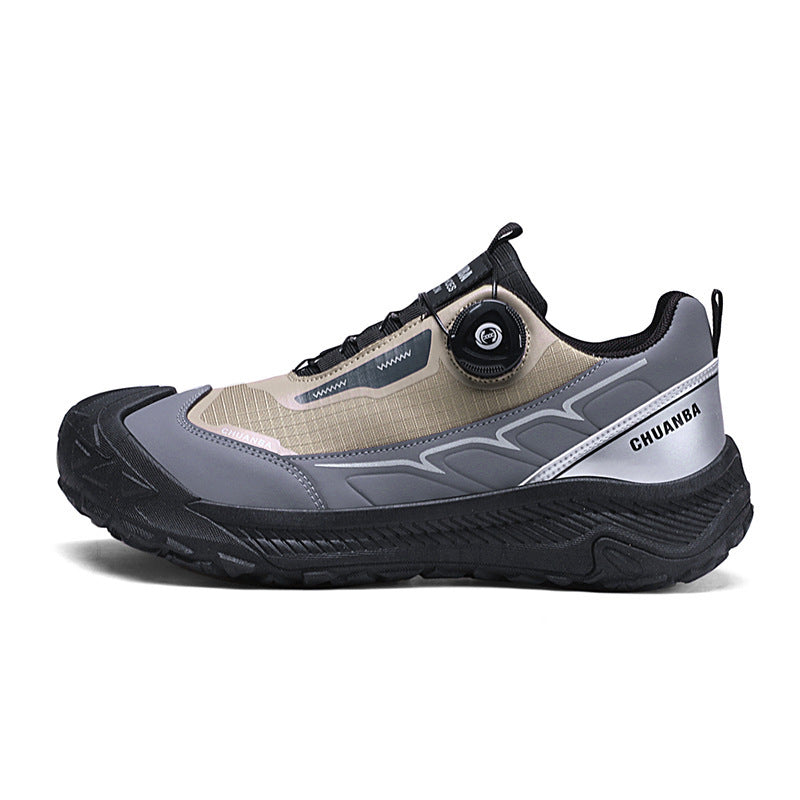 Herren robuste Outdoor‑Trekkingsneaker mit BOA‑Verschluss, verstärkter Zehenkappe und griffiger Trailsohle Drune