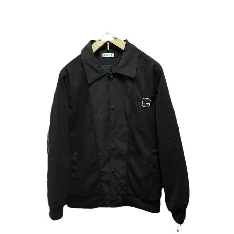 Herren Moderner Overshirt Blouson Drune