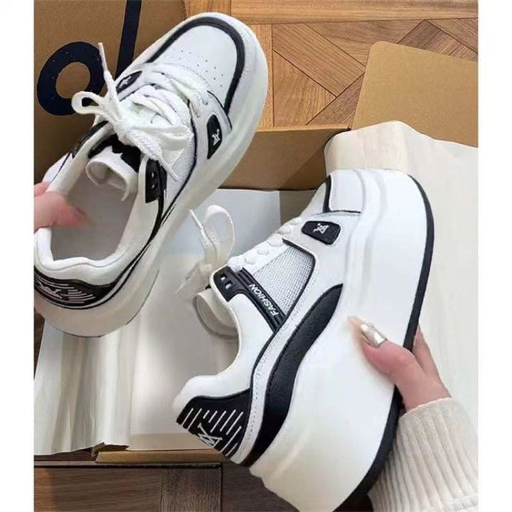 Damen Chunky Sneakers mit modischem Design und dämpfender Sohle Drune