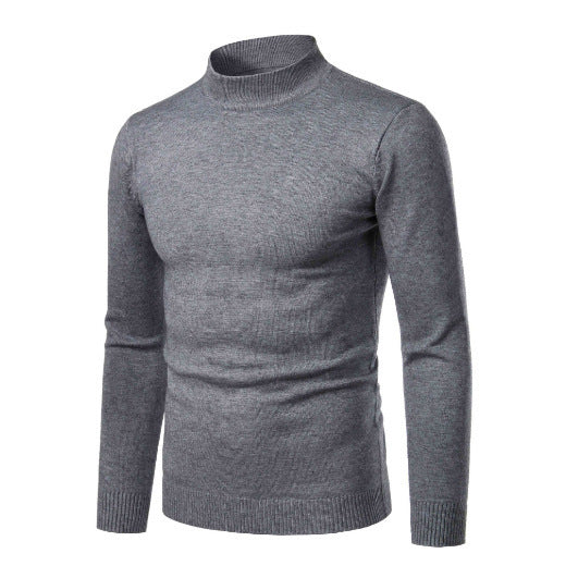 Herren Rollkragenpullover aus hochwertigem Strickmaterial Drune