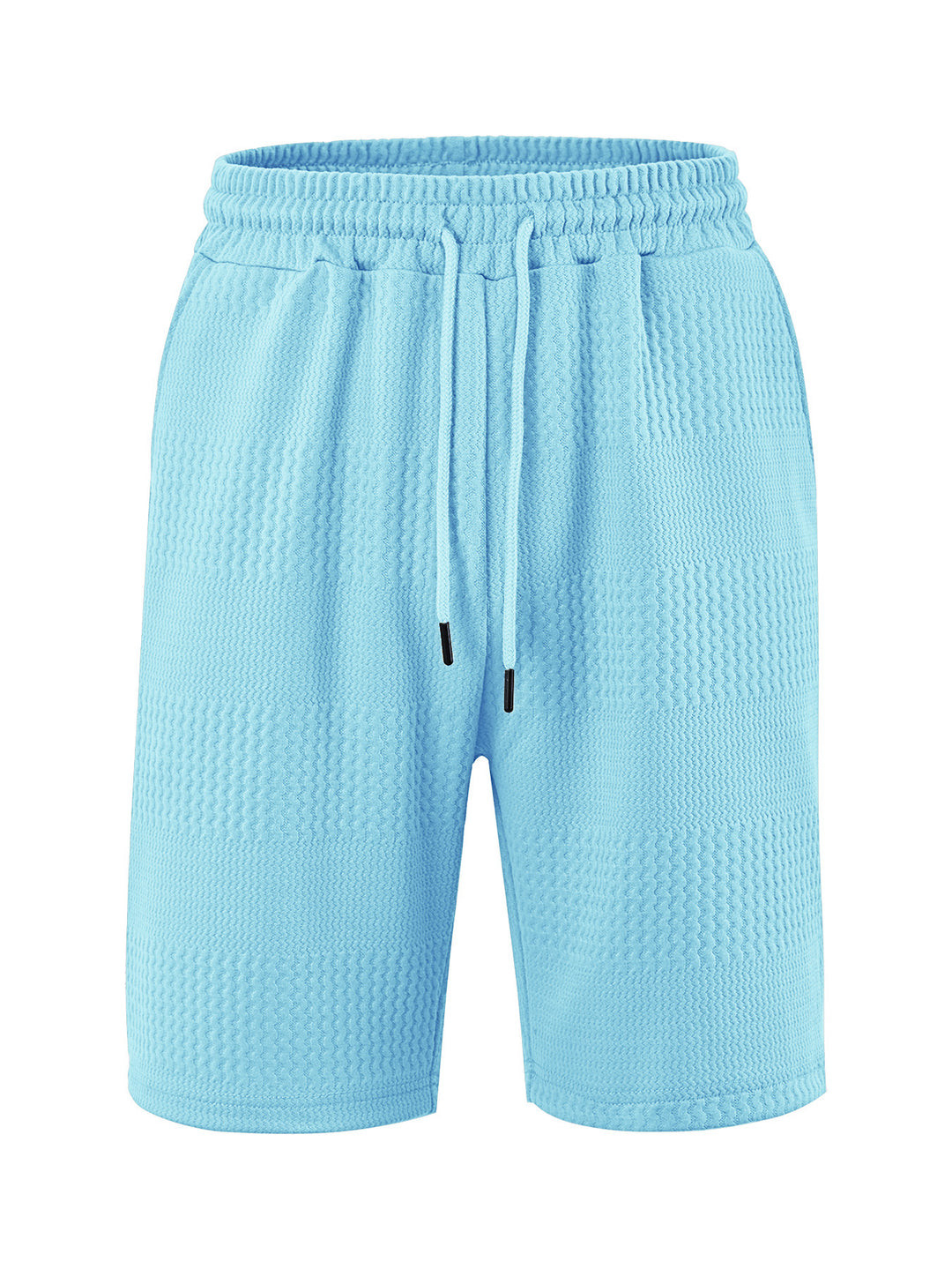 Herren Sportliche Kurze Hosen mit innovativer Textur und elastischem Bund Drune