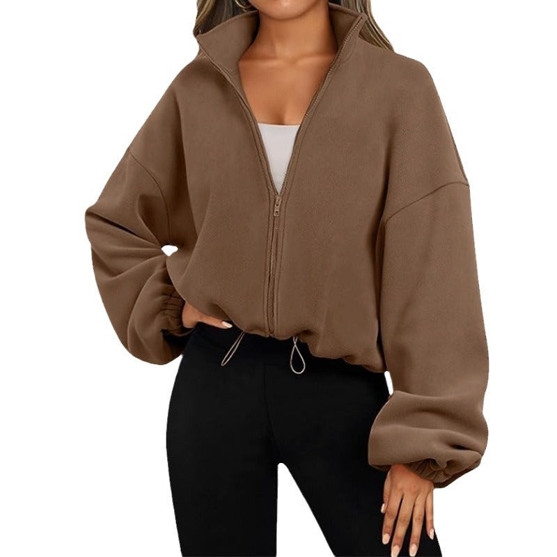 Damen Oversized Sweatjacke Drune