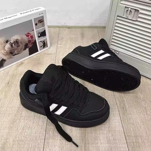 Damen Sportliche Lifestyle Sneakers mit gepolstertem Schaft Drune