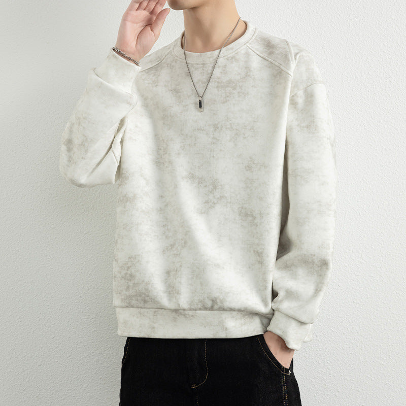 Herren Modischer Sweatshirt mit eleganter Farbgestaltung Drune
