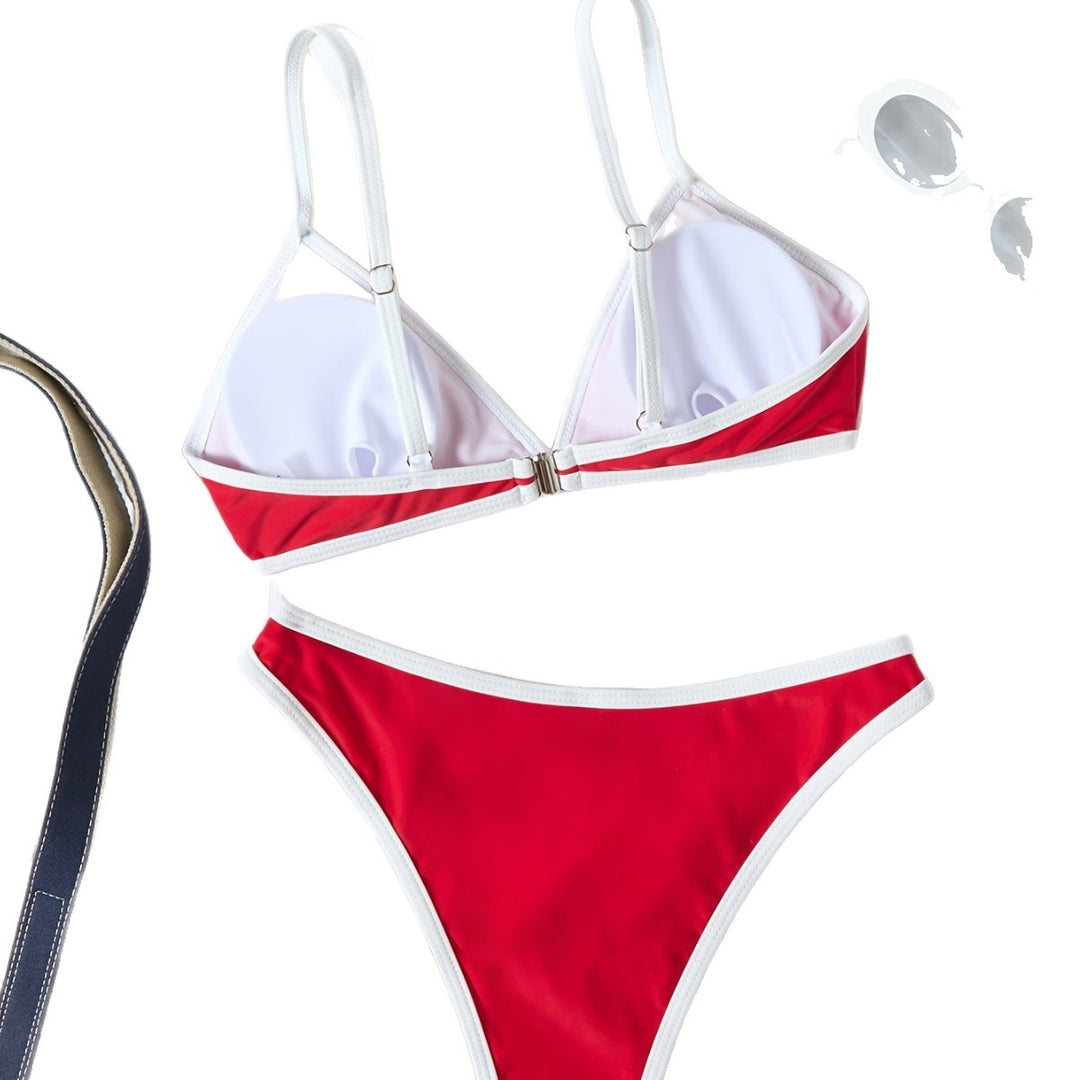 Damen Triangel-Bikini mit verstellbaren Trägern Drune