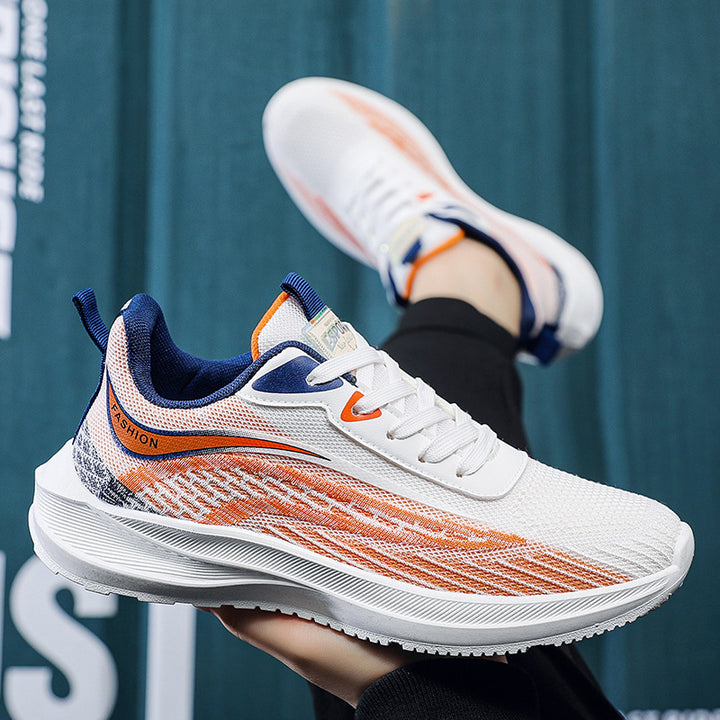 Herren Sportliche Sneaker mit atmungsaktiver Mesh-Oberfläche und dämpfender Sohle Drune