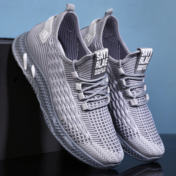 Damen Ultra-Leichte Fitness-Sneaker mit atmungsaktivem Mesh-Obermaterial und flexibler Sohle Drune