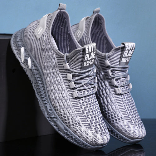 Damen Ultra-Leichte Fitness-Sneaker mit atmungsaktivem Mesh-Obermaterial und flexibler Sohle Drune