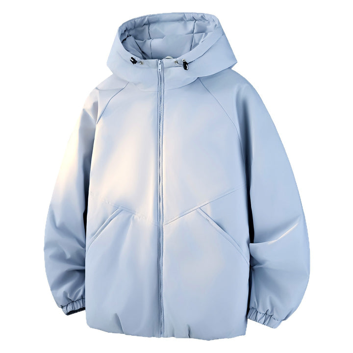 Damen Modische Übergangsjacke mit hohem Kragen Drune