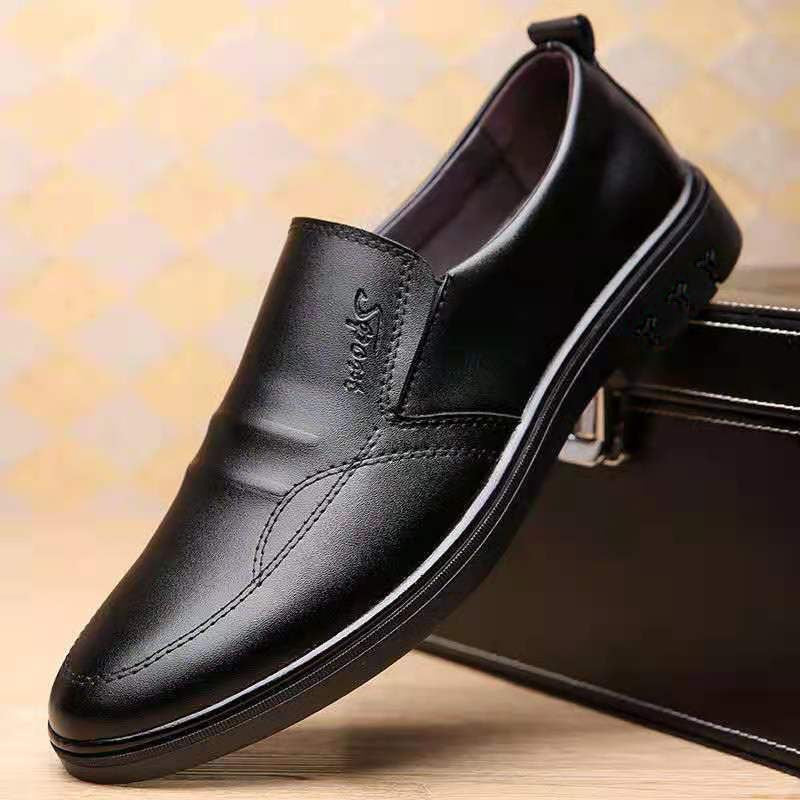 Herren Elegante und Bequeme Slip-On Lederschuhe Drune 1788175386