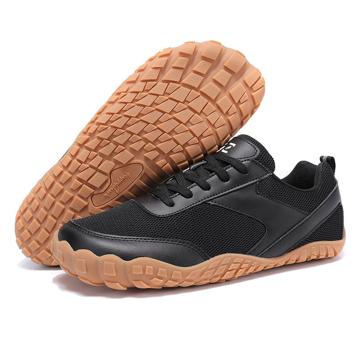 Herren leichte atmungsaktive Trail-Sneaker mit robuster Gummiprofilsohle Drune