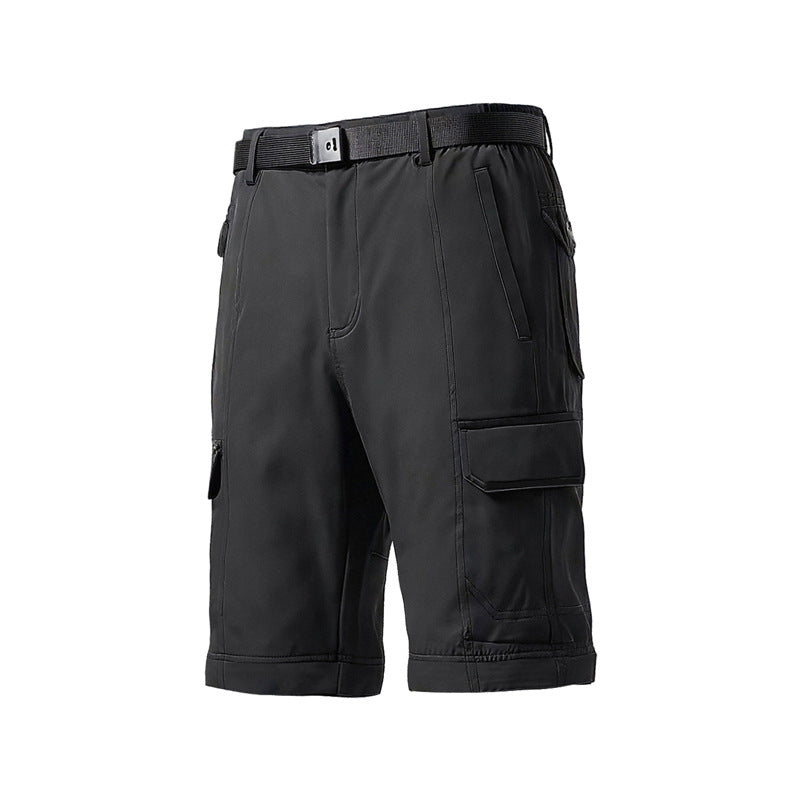 Herren Convertible Cargo-Zipp-Hose mit abnehmbaren Beinen & Multifunktionstaschen Drune