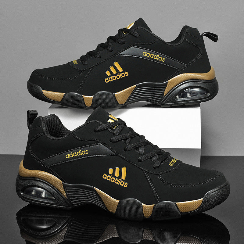 Herren Fashion-Sneaker im Retro-Chunky-Design mit Luftkissen-Ferse und atmungsaktivem Mesh Drune