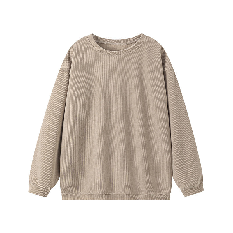 Damen Oversized Sweatshirt mit strukturiertem Design und lässigem Schnitt Drune