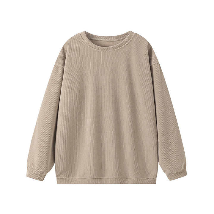 Damen Oversized Sweatshirt mit strukturiertem Design und lässigem Schnitt Drune