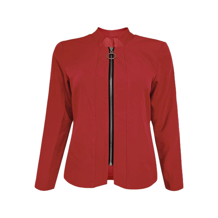 Damen Bikerjacke mit innovativem Schnitt und praktischen Reißverschlussdetails Drune