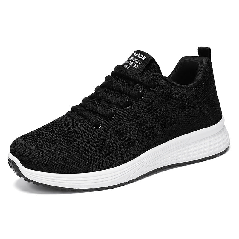 Damen nan atmungsaktiver Strick-Sneaker mit elastischem Sockenfit und dämpfender Komfortsohle Drune