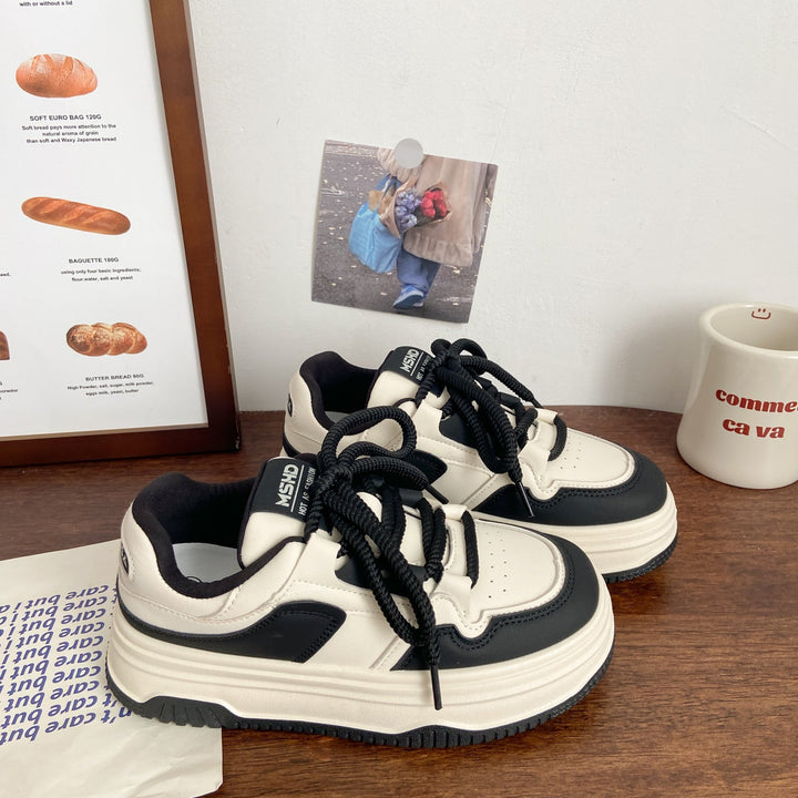 Damen Sneaker mit dicker Sohle Drune