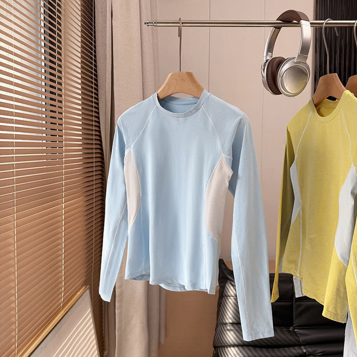 Damen sportliches Langarmshirt mit innovativem Belüftungssystem Drune