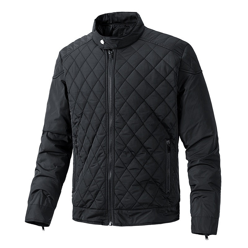 Herren Steppjacke mit hohem Kragen und wasserdichter Ausstattung Drune