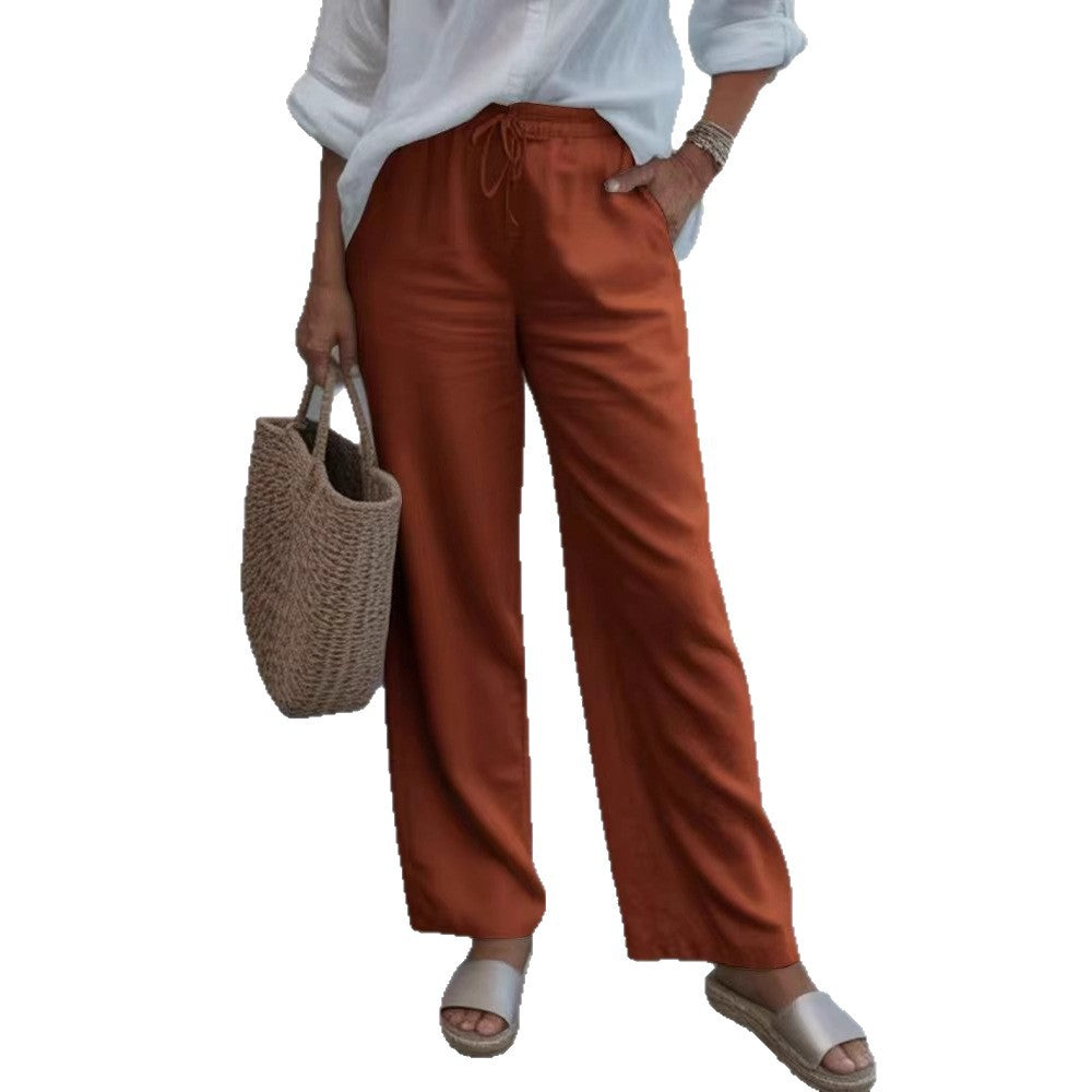 Damen Bequeme Sommerhose Drune