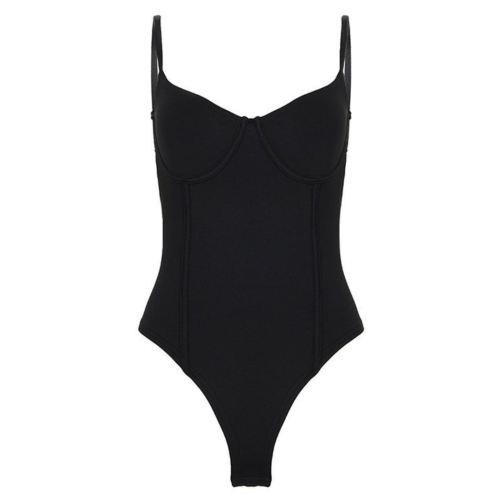 Damen Badeanzug mit elegantem Schnitt und stabilisierenden Körbchen Drune