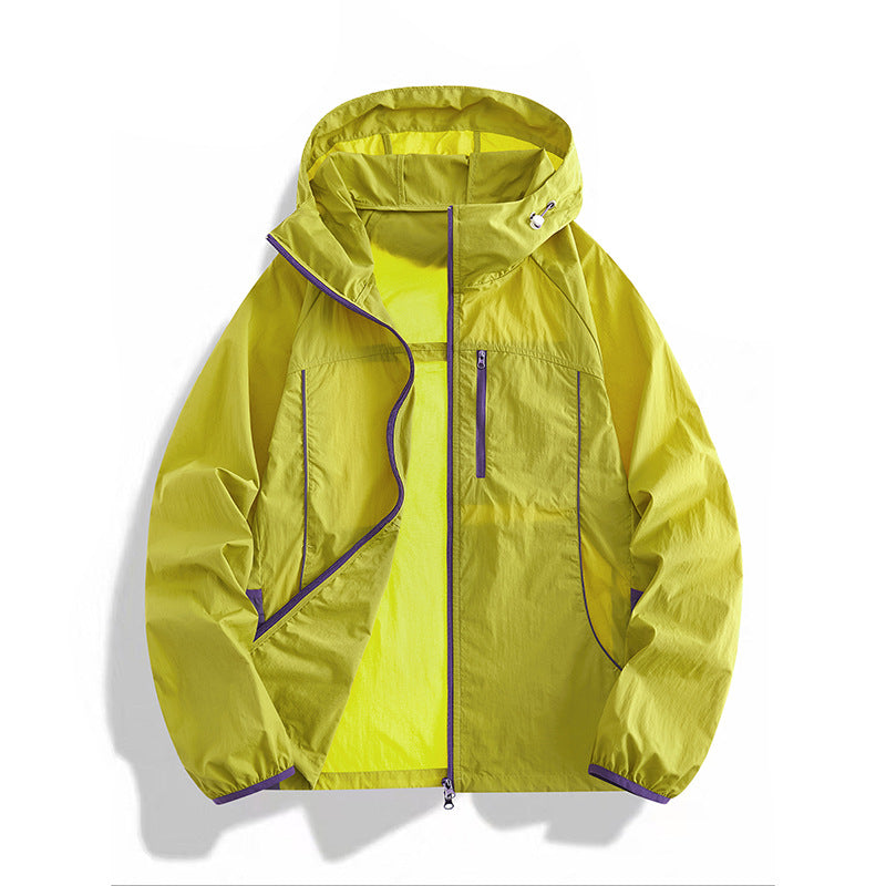 Damen Leichte Winddichte Outdoor Jacke Drune