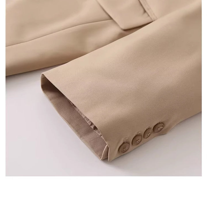 Damen Elegante Blazerjacke mit modernen Schnitt und praktischen Taschen Drune