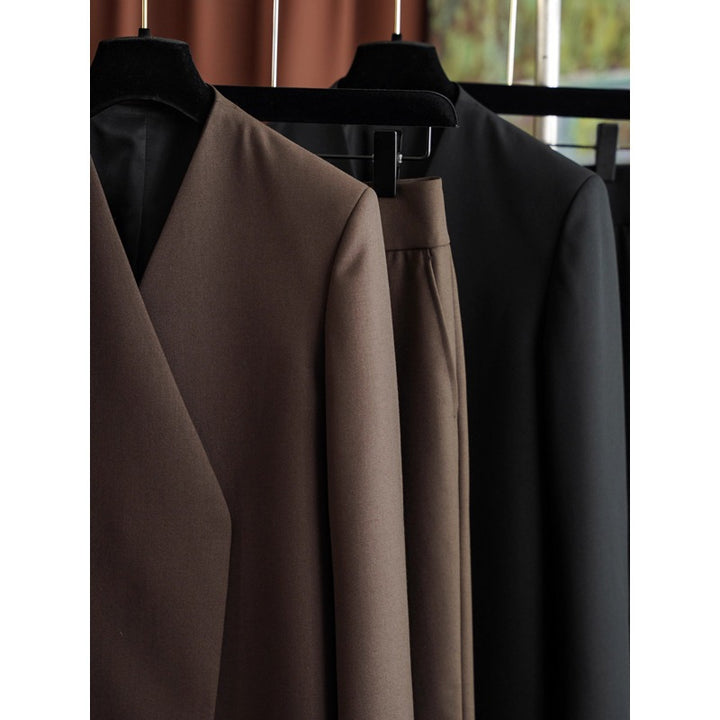 Damen Modisches und elegantes Blazer-Set Drune