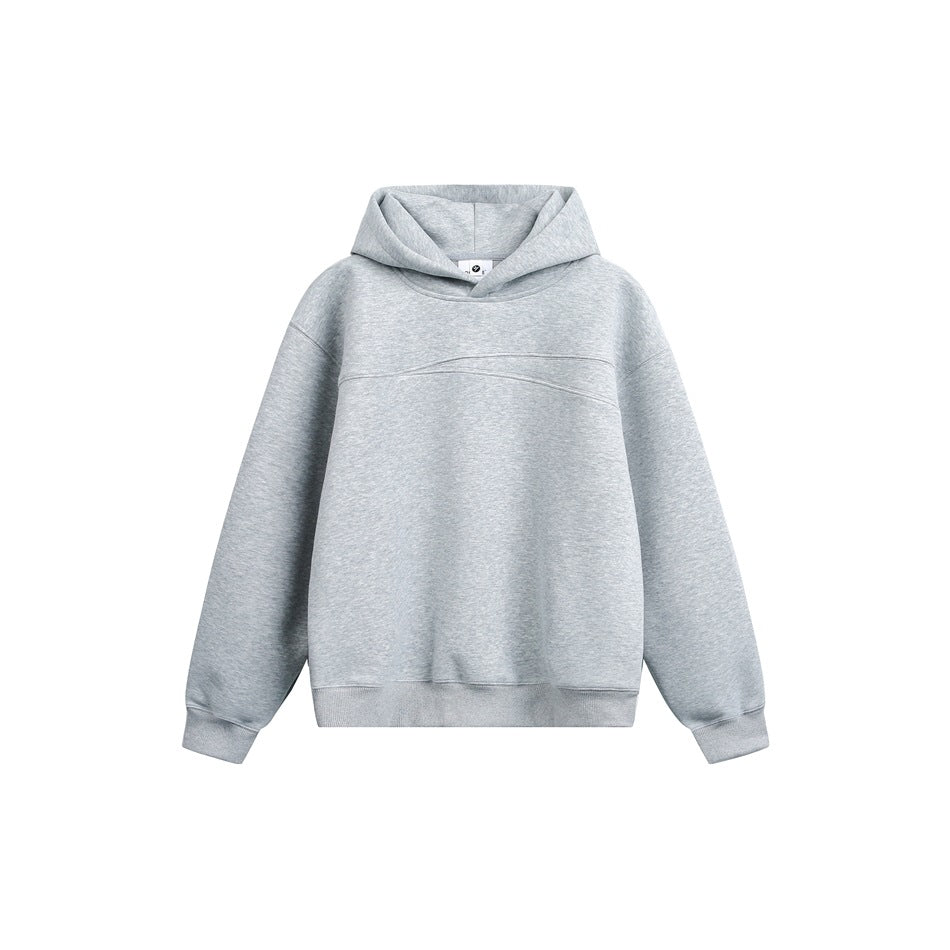 Unisex Kapuzenpullover mit Oversize-Schnitt und dezenter Brustpasse Drune