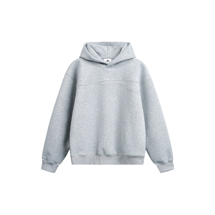 Unisex Kapuzenpullover mit Oversize-Schnitt und dezenter Brustpasse Drune