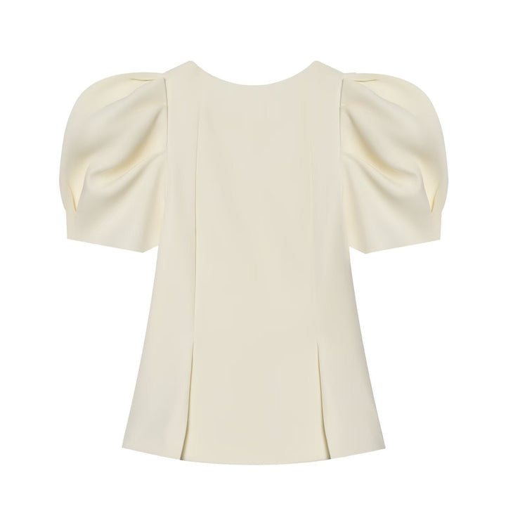 Damenbluse mit Puffärmeln und elegantem Schnitt Drune