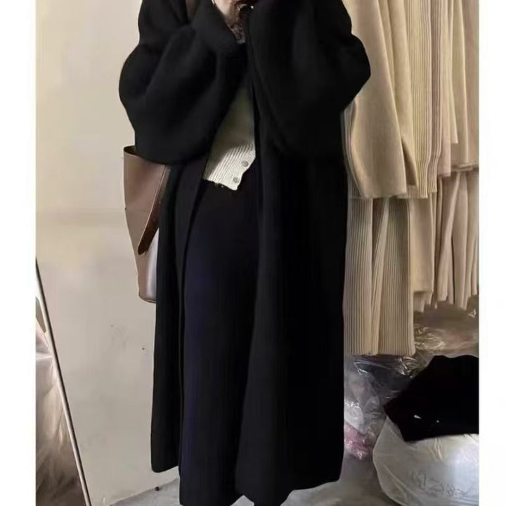 Damen Elegante und warme Oversized-Strickjacke Drune