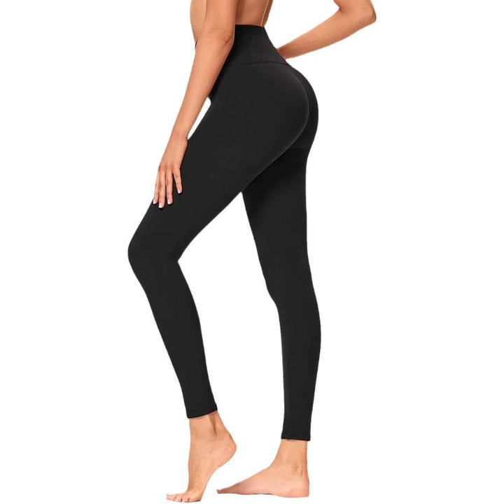 Damen Hochtaillierte Sportleggings Drune